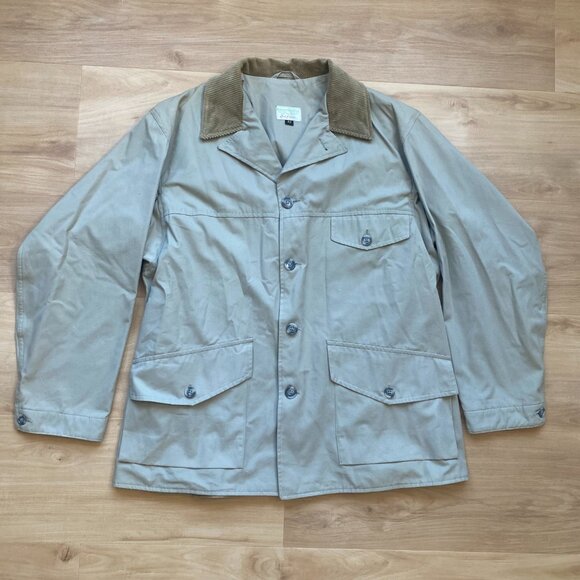 Abercrombie & Fitch Other - VTG 60s Abercrombie Men's Safari Corduroy Collar Chore Jacket Sz 42/L RARE